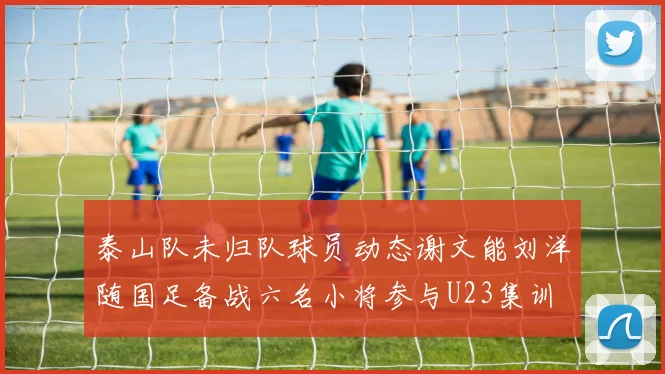 泰山队未归队球员动态谢文能刘洋随国足备战六名小将参与U23集训